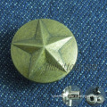 brass star types pocket snaps buttons for overcoat